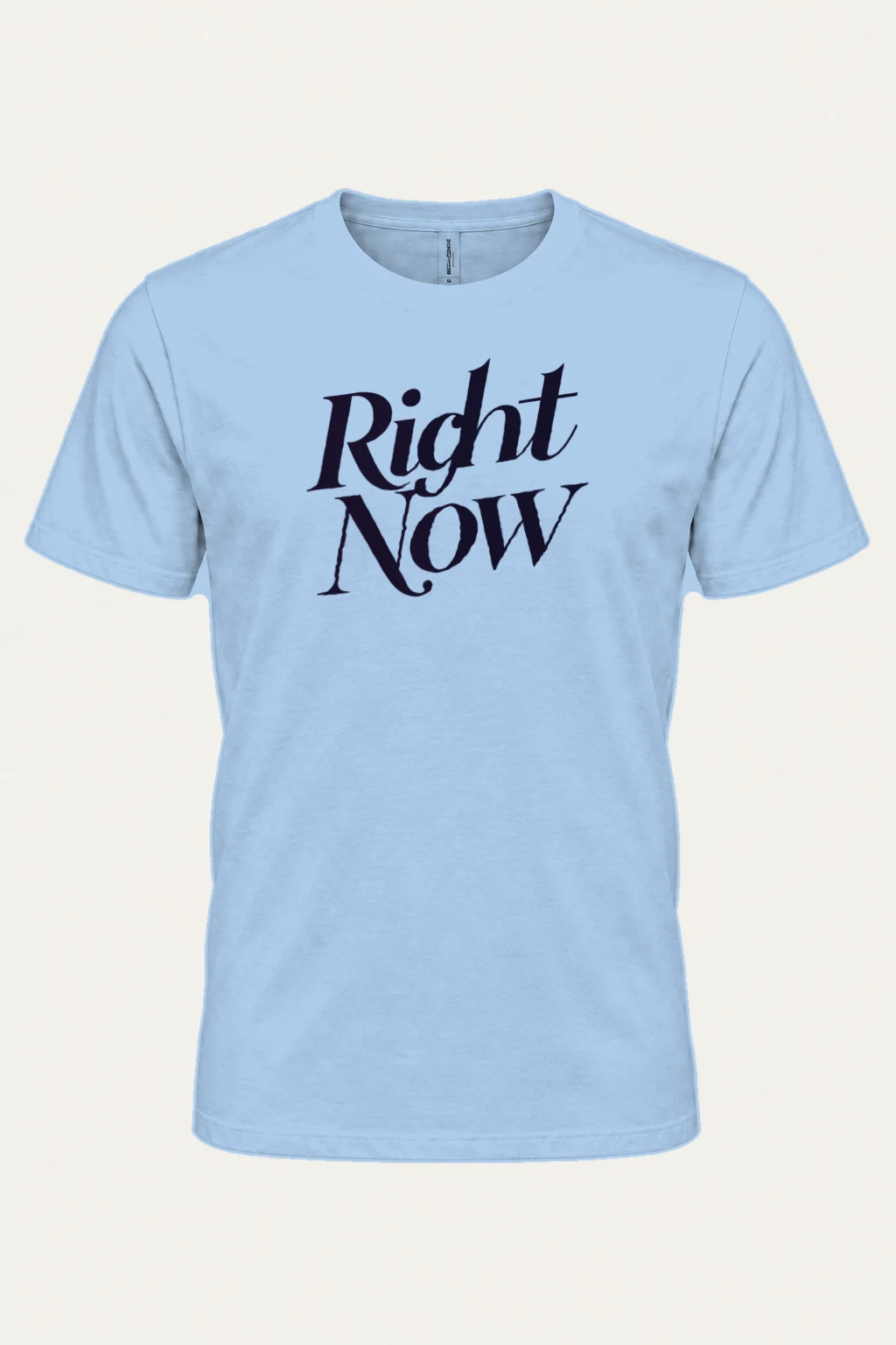 "Right Now" Heavyweight Unisex Crewneck T-shirt | Gildan 5000