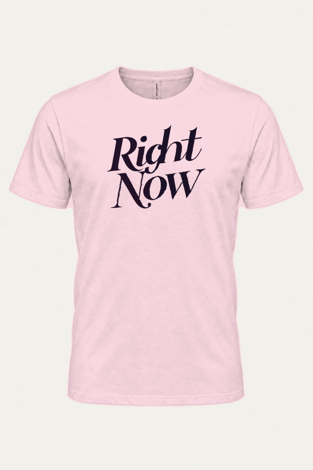 "Right Now" Heavyweight Unisex Crewneck T-shirt | Gildan 5000