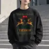 "Ring In The Snow" Heavy Blend Unisex Crewneck Sweatshirt | Gildan 18000