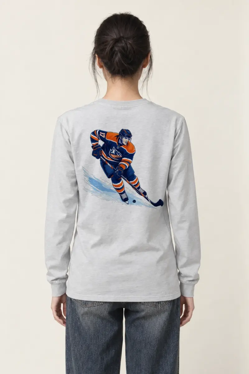 "Rink Runner 17" Unisex Longsleeve T-shirt