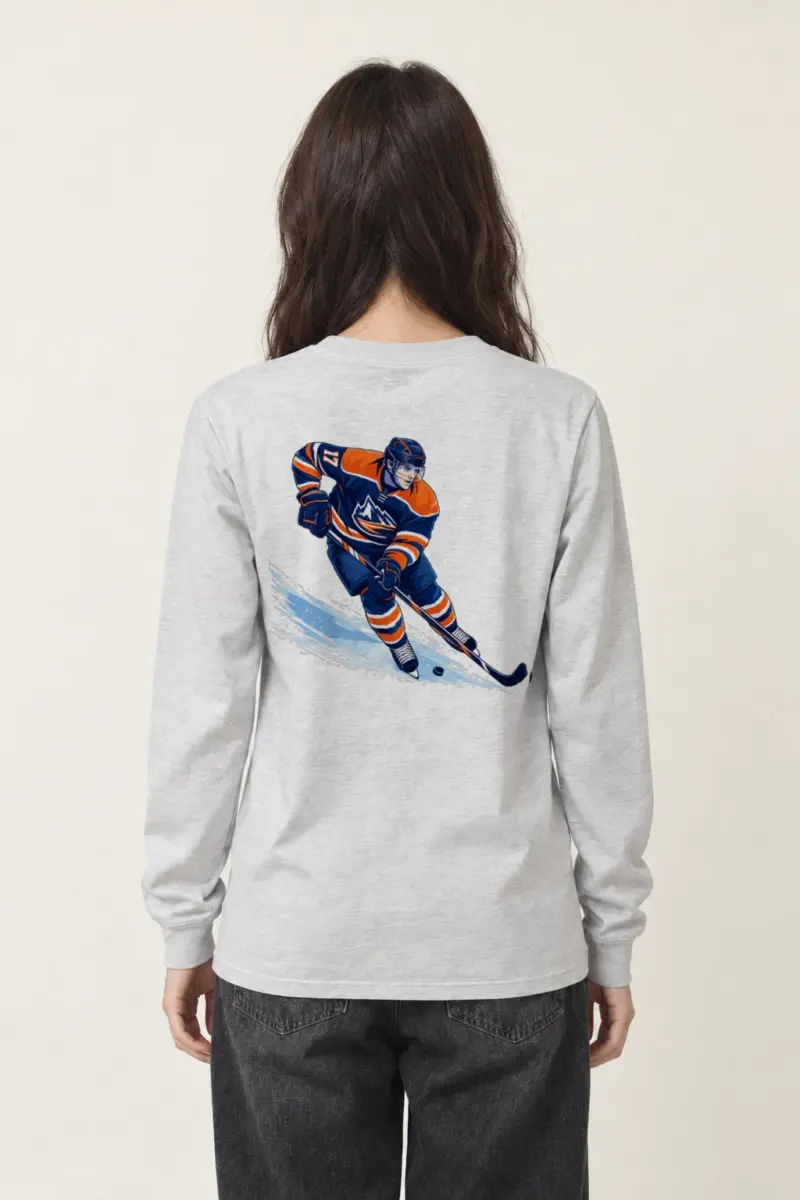 "Rink Runner 17" Unisex Longsleeve T-shirt