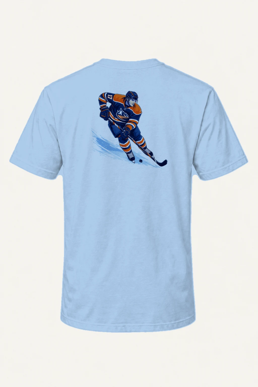 "Rink Rush 17" Heavyweight Unisex Crewneck T-shirt | Gildan 5000
