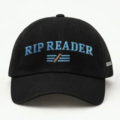 "RIP READER" Classic Dad Hat · Embroidered
