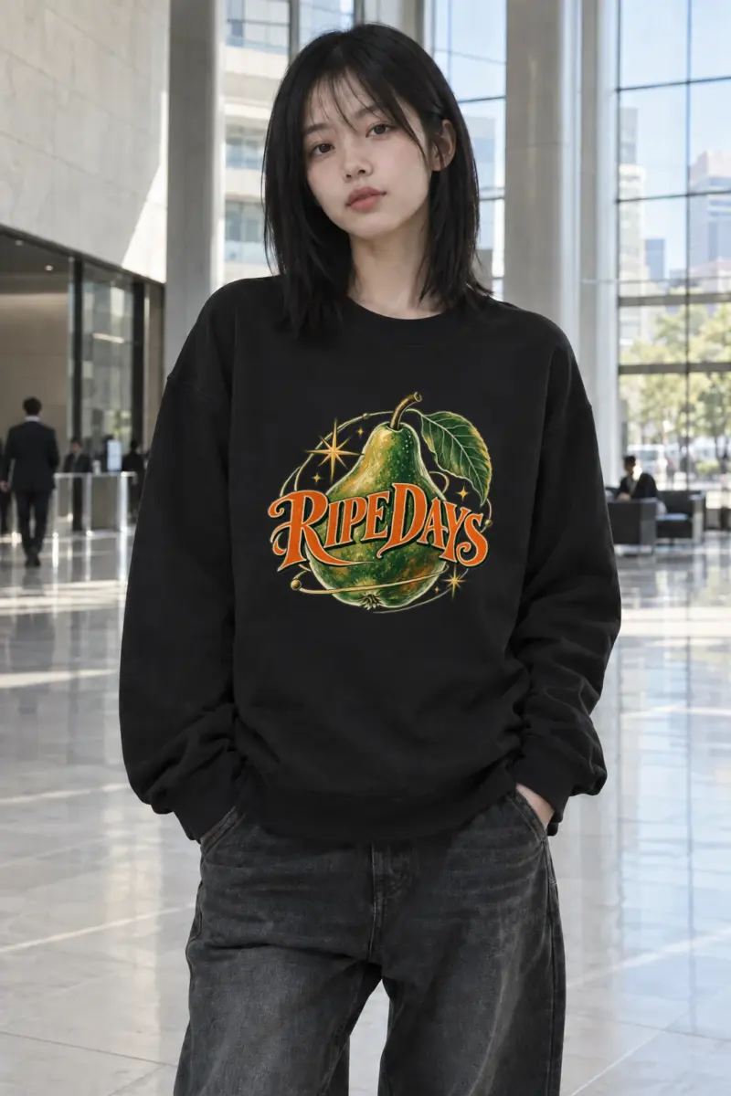 "Ripe Days" Heavy Blend Unisex Crewneck Sweatshirt | Gildan 18000