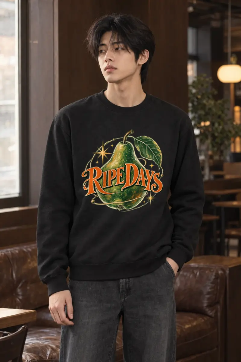 "Ripe Days" Heavy Blend Unisex Crewneck Sweatshirt