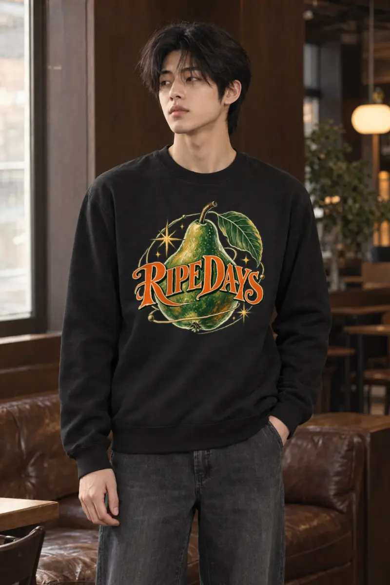 "Ripe Days" Heavy Blend Unisex Crewneck Sweatshirt