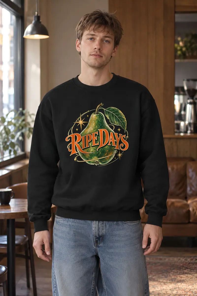 "Ripe Days" Heavy Blend Unisex Crewneck Sweatshirt