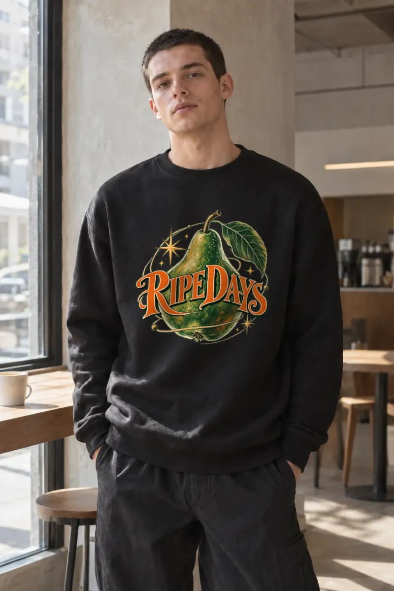 "Ripe Days" Heavy Blend Unisex Crewneck Sweatshirt | Gildan 18000
