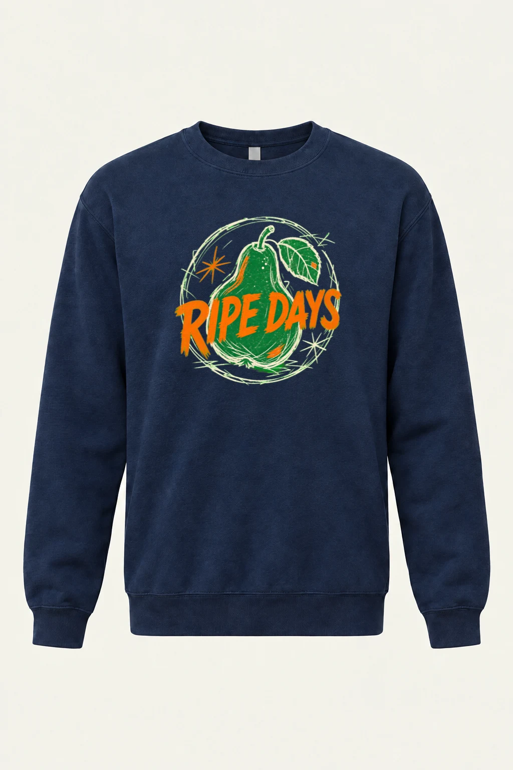 "Ripe Days" Heavy Blend Unisex Crewneck Sweatshirt | Gildan 18000