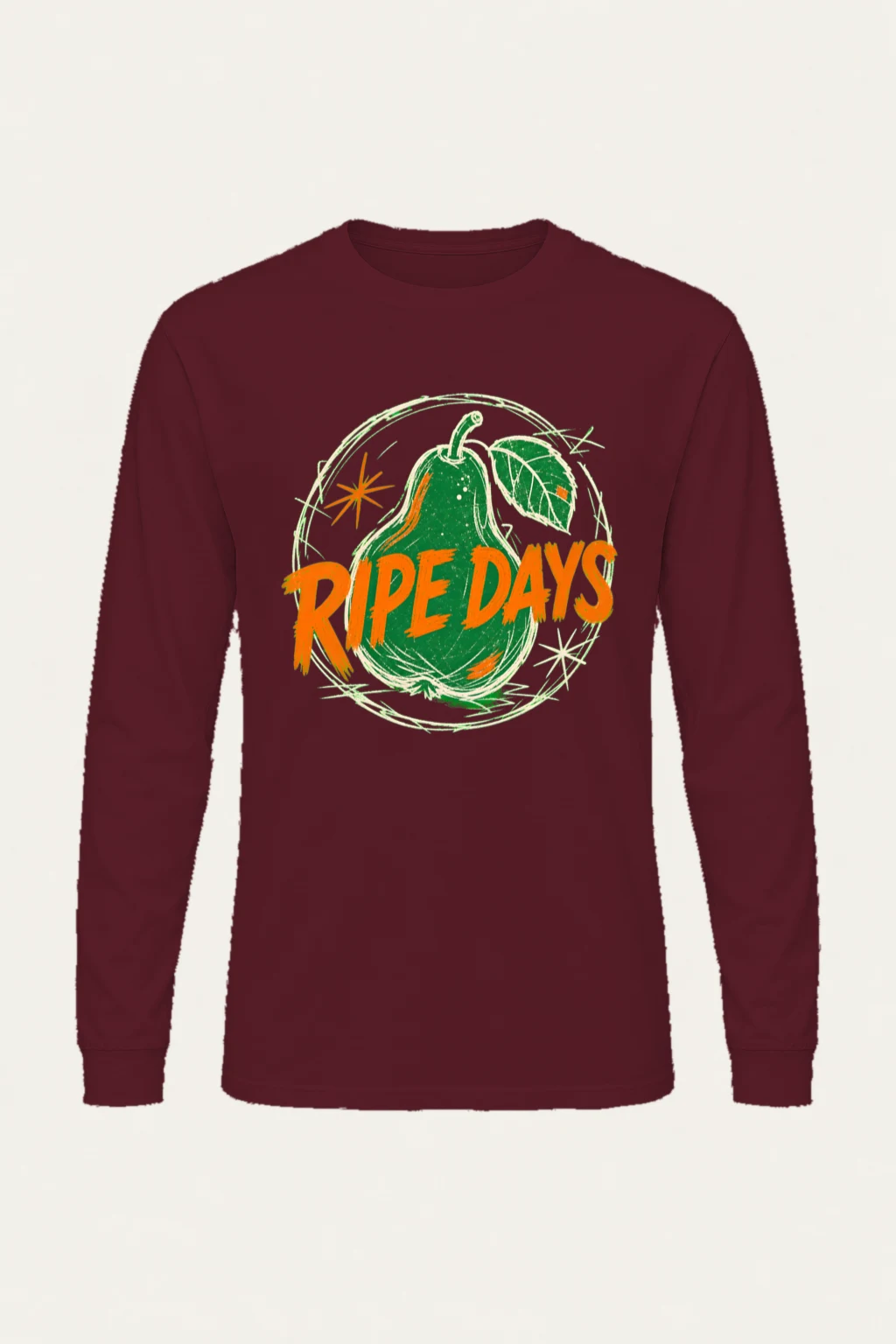 "Ripe Days" Unisex Longsleeve T-shirt | Gildan 2400