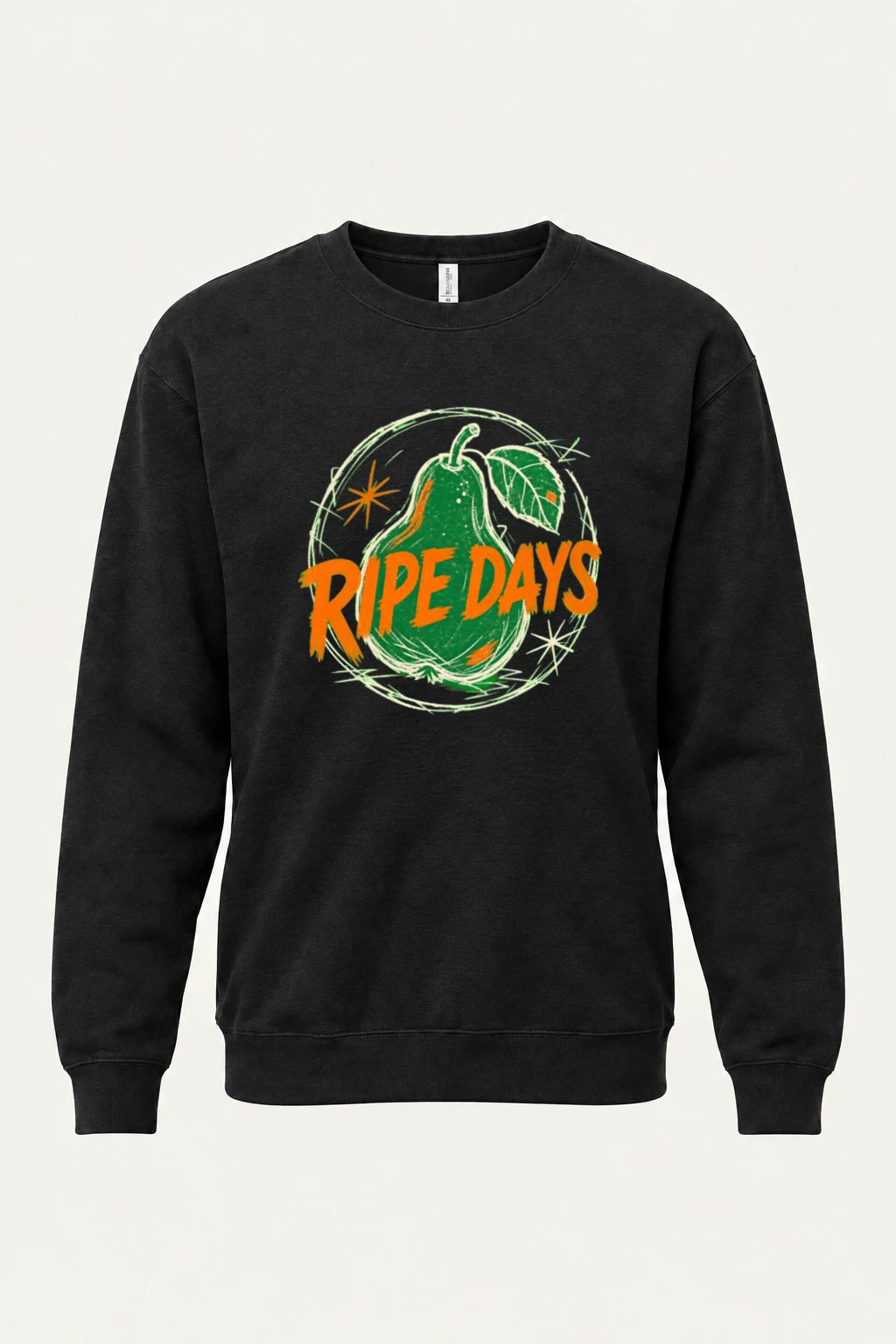 "Ripe Days" Unisex Sponge Fleece Crewneck Sweatshirt | Bella + Canvas 3901