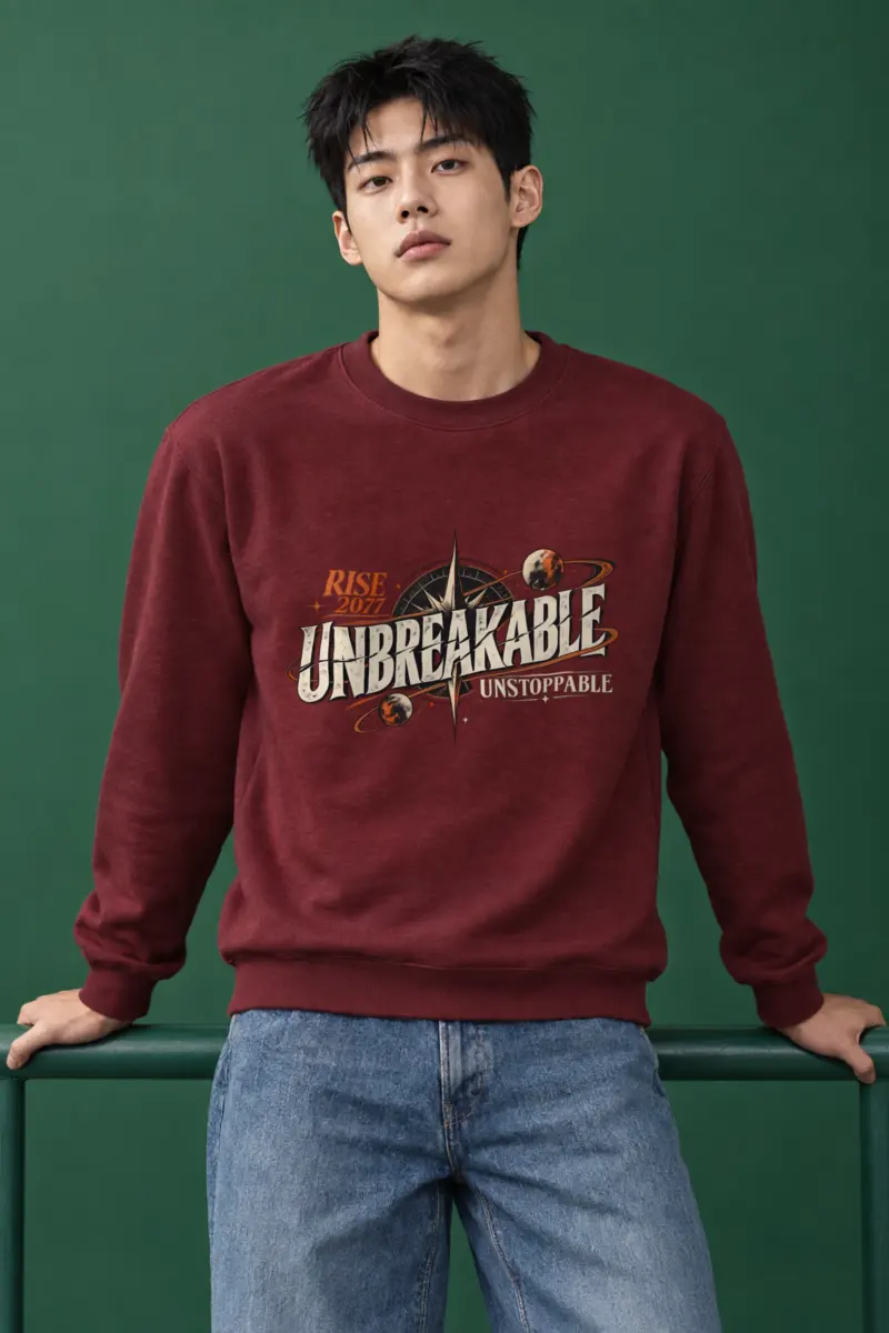 "Rise 2077" Heavy Blend Unisex Crewneck Sweatshirt