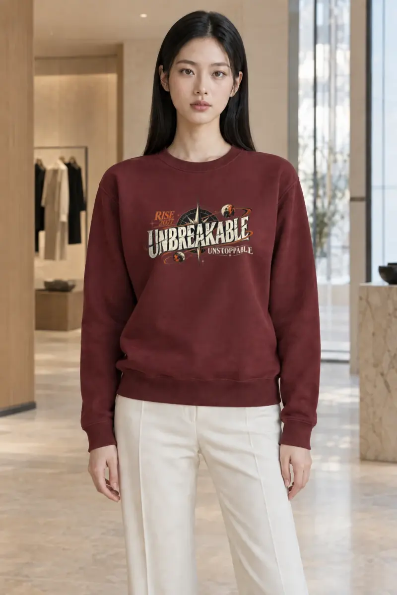 "Rise 2077" Heavy Blend Unisex Crewneck Sweatshirt | Gildan 18000