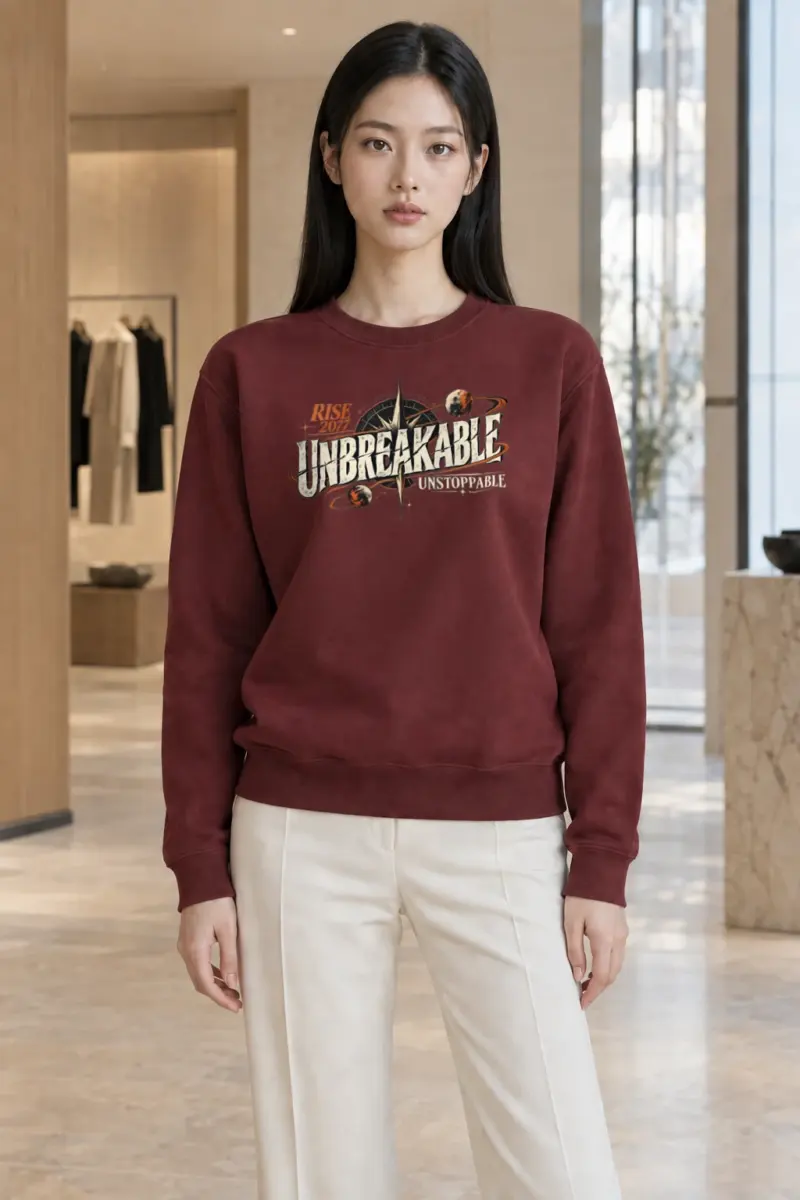 "Rise 2077" Heavy Blend Unisex Crewneck Sweatshirt | Gildan 18000