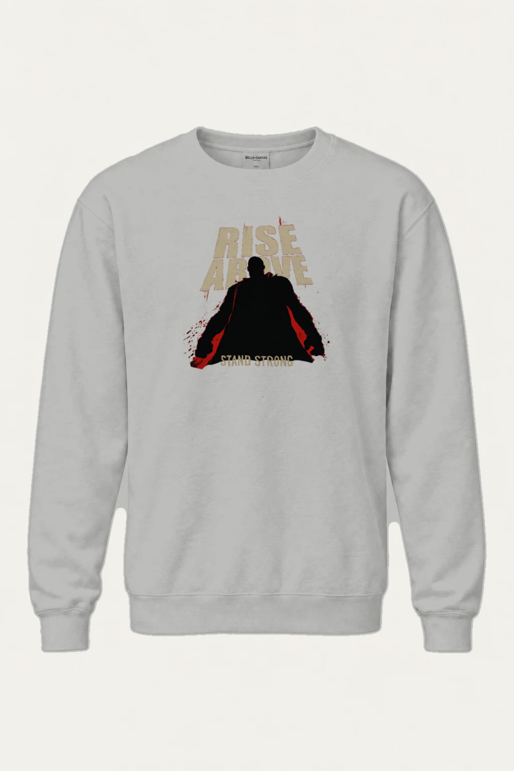 "Rise Above" Heavy Blend Unisex Crewneck Sweatshirt | Gildan 18000