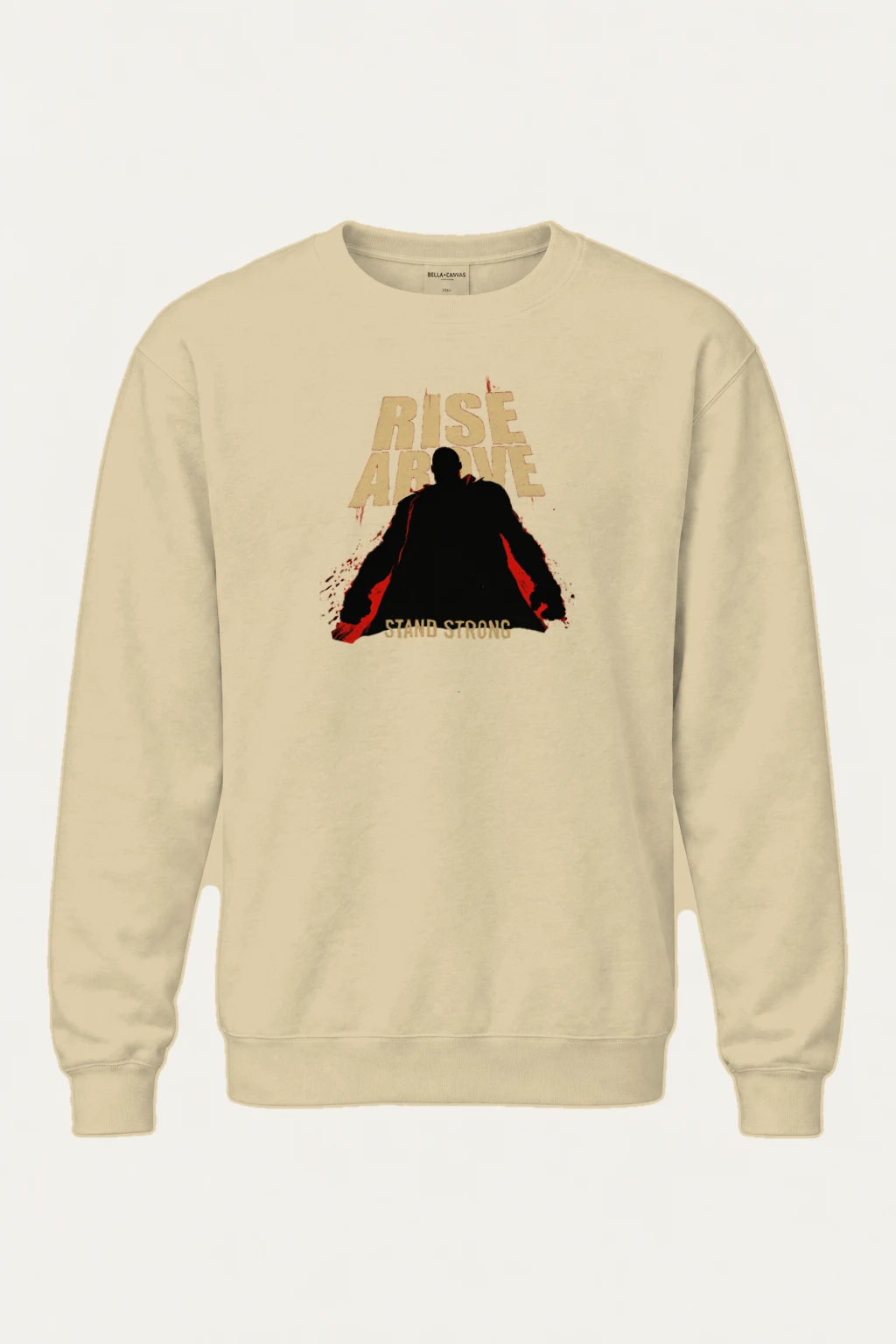 "Rise Above" Heavy Blend Unisex Crewneck Sweatshirt | Gildan 18000