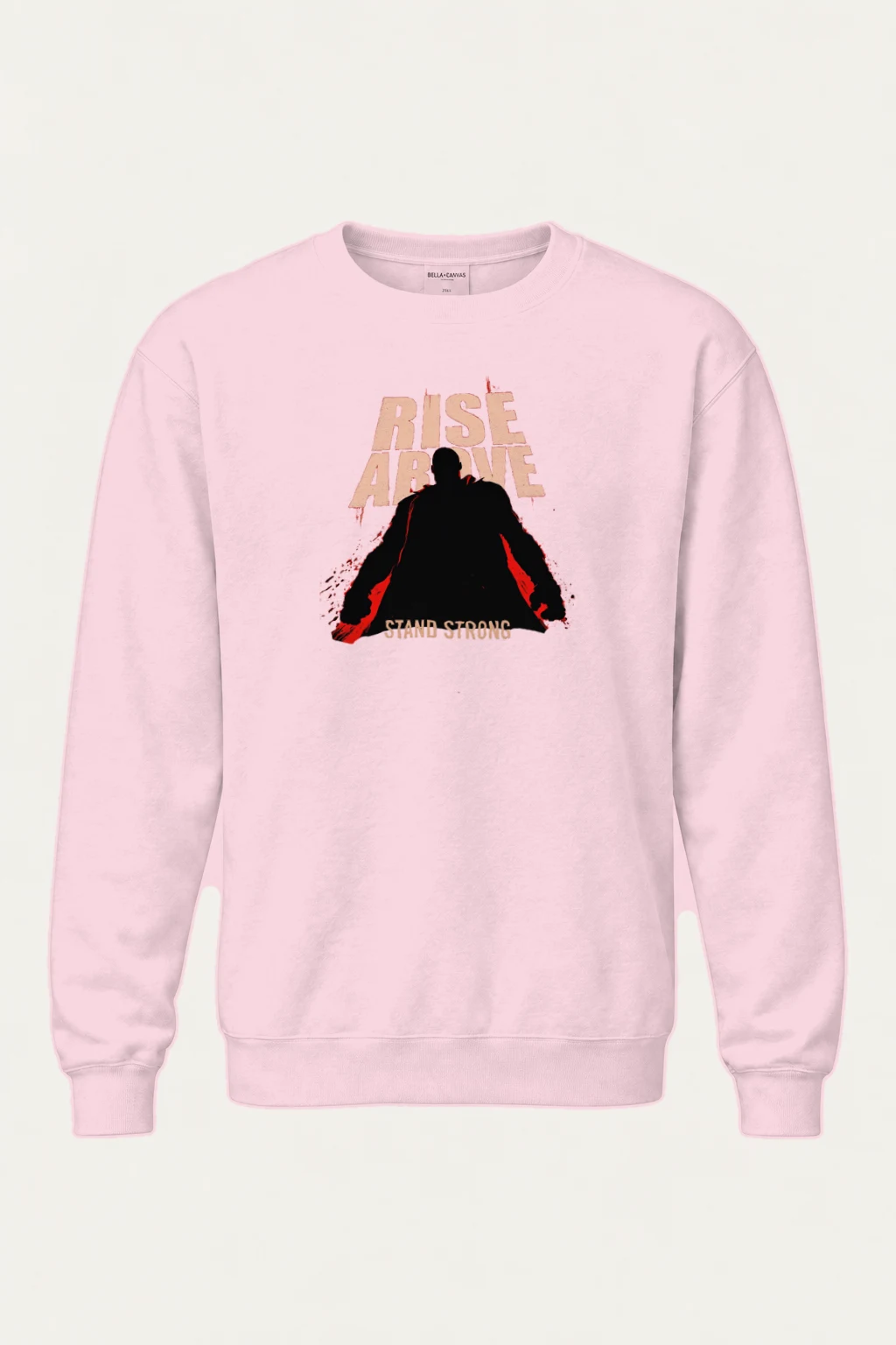 "Rise Above" Heavy Blend Unisex Crewneck Sweatshirt | Gildan 18000
