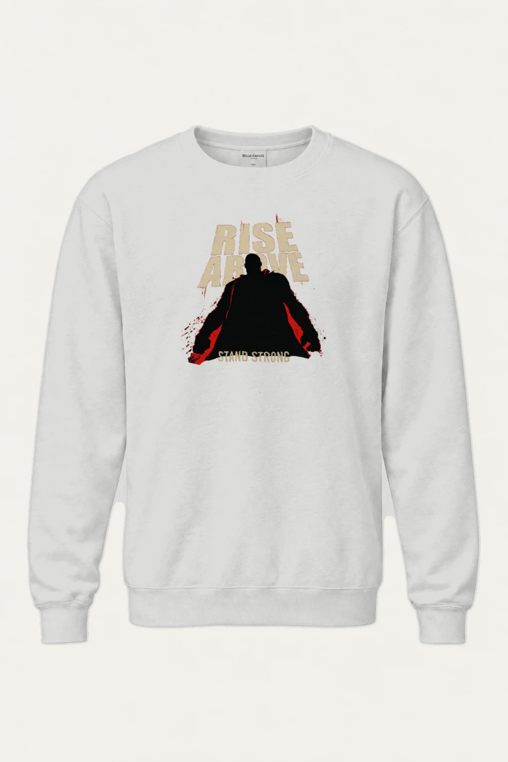 "Rise Above" Heavy Blend Unisex Crewneck Sweatshirt | Gildan 18000