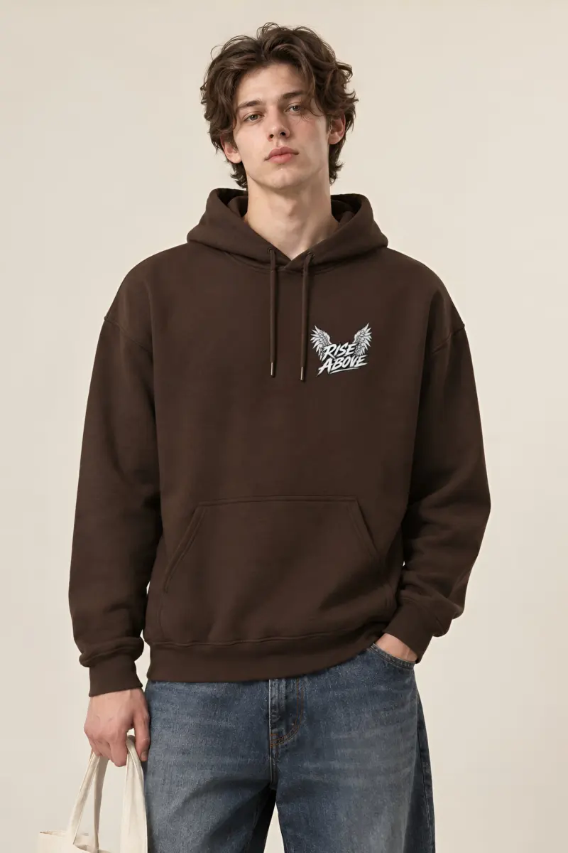 "Rise Above" Heavy Blend Unisex Pullover Hoodie
