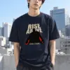 "Rise Above" Heavyweight Unisex Crewneck T-shirt | Gildan 5000