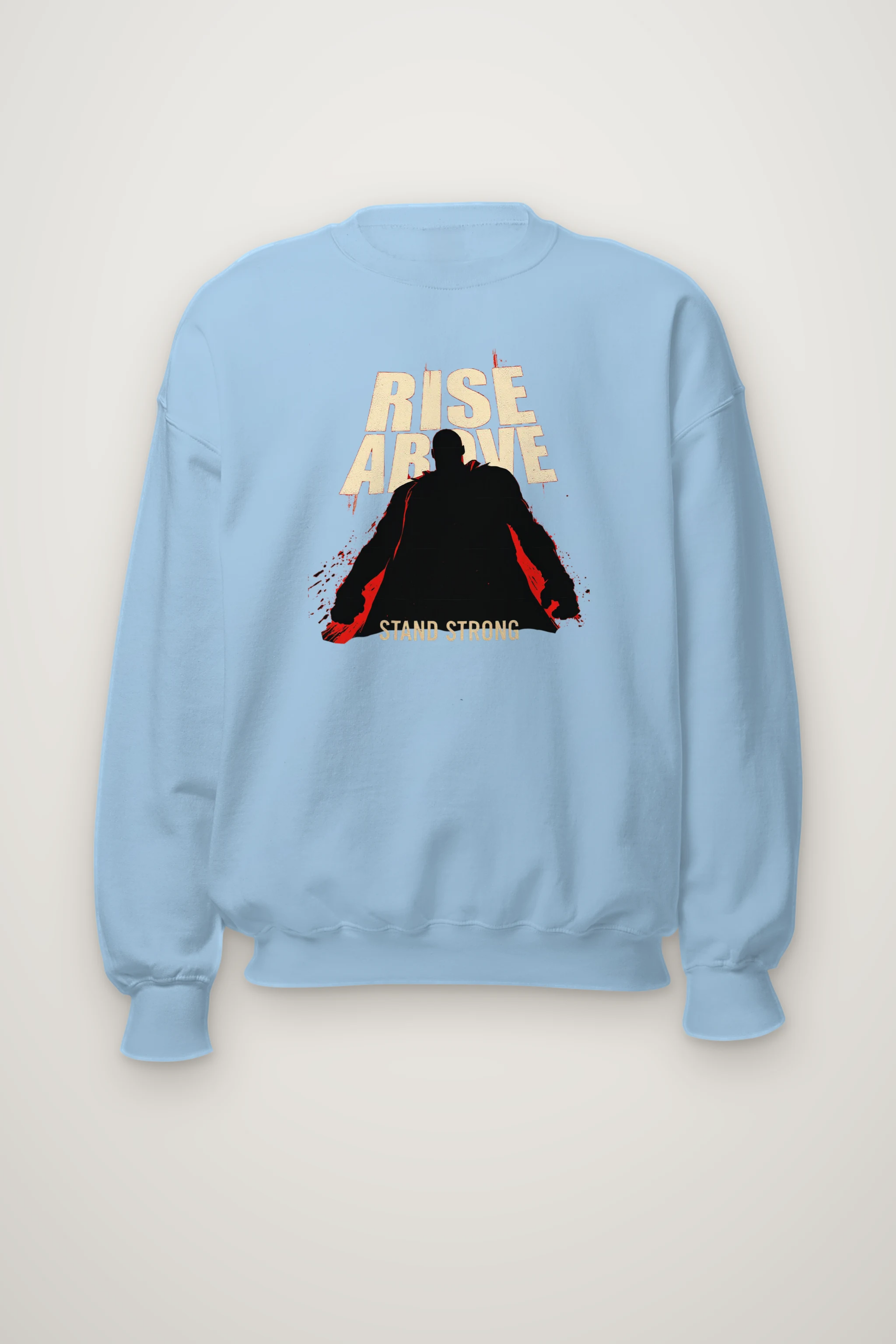 "Rise Above Stand Strong" Heavy Blend Unisex Crewneck Sweatshirt