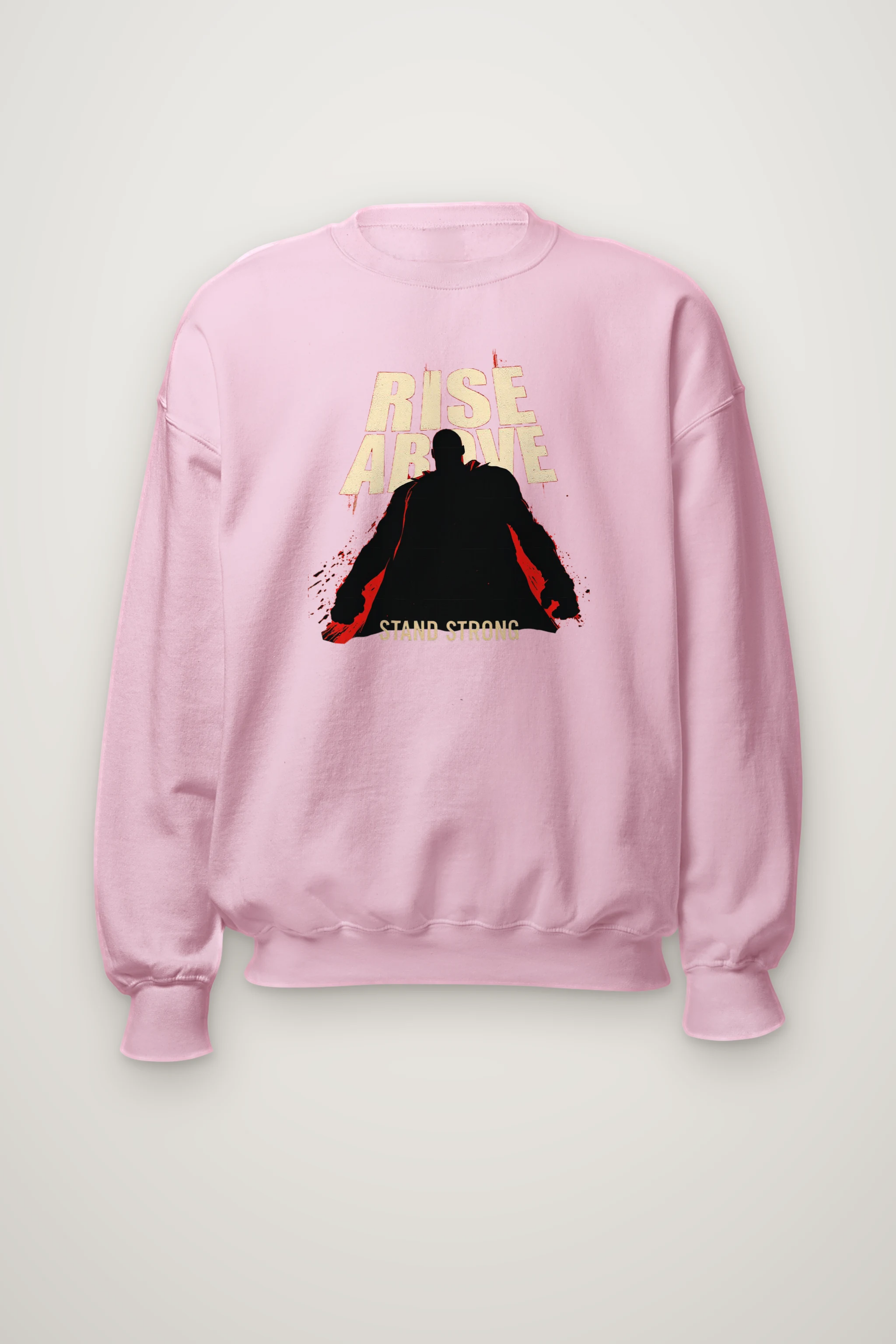 "Rise Above Stand Strong" Heavy Blend Unisex Crewneck Sweatshirt