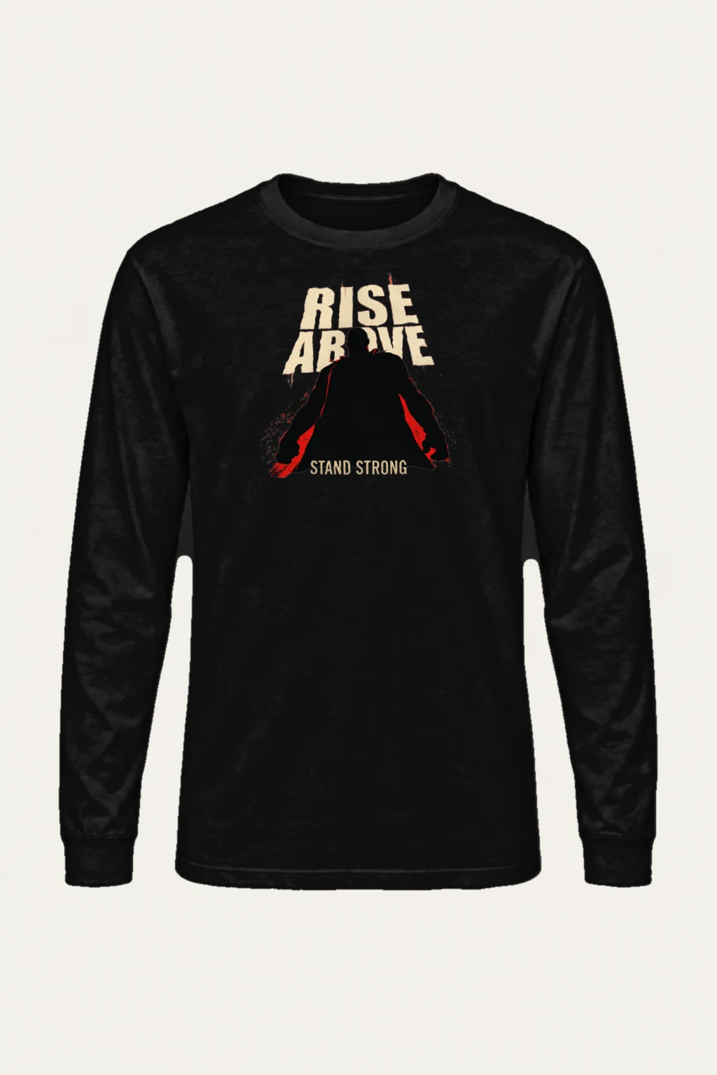 "Rise Above" Unisex Longsleeve T-shirt | Gildan 2400