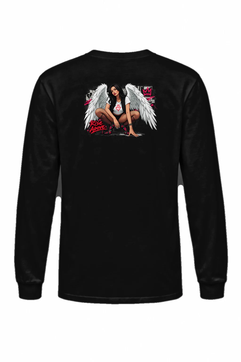 "Rise Above" Unisex Longsleeve T-shirt | Gildan 2400