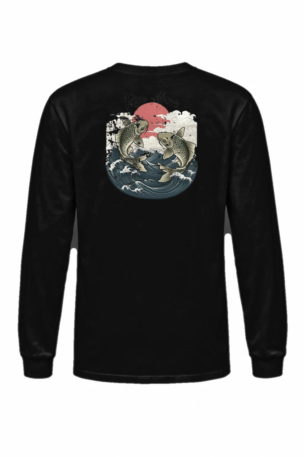 "Rise Above" Unisex Longsleeve T-shirt | Gildan 2400