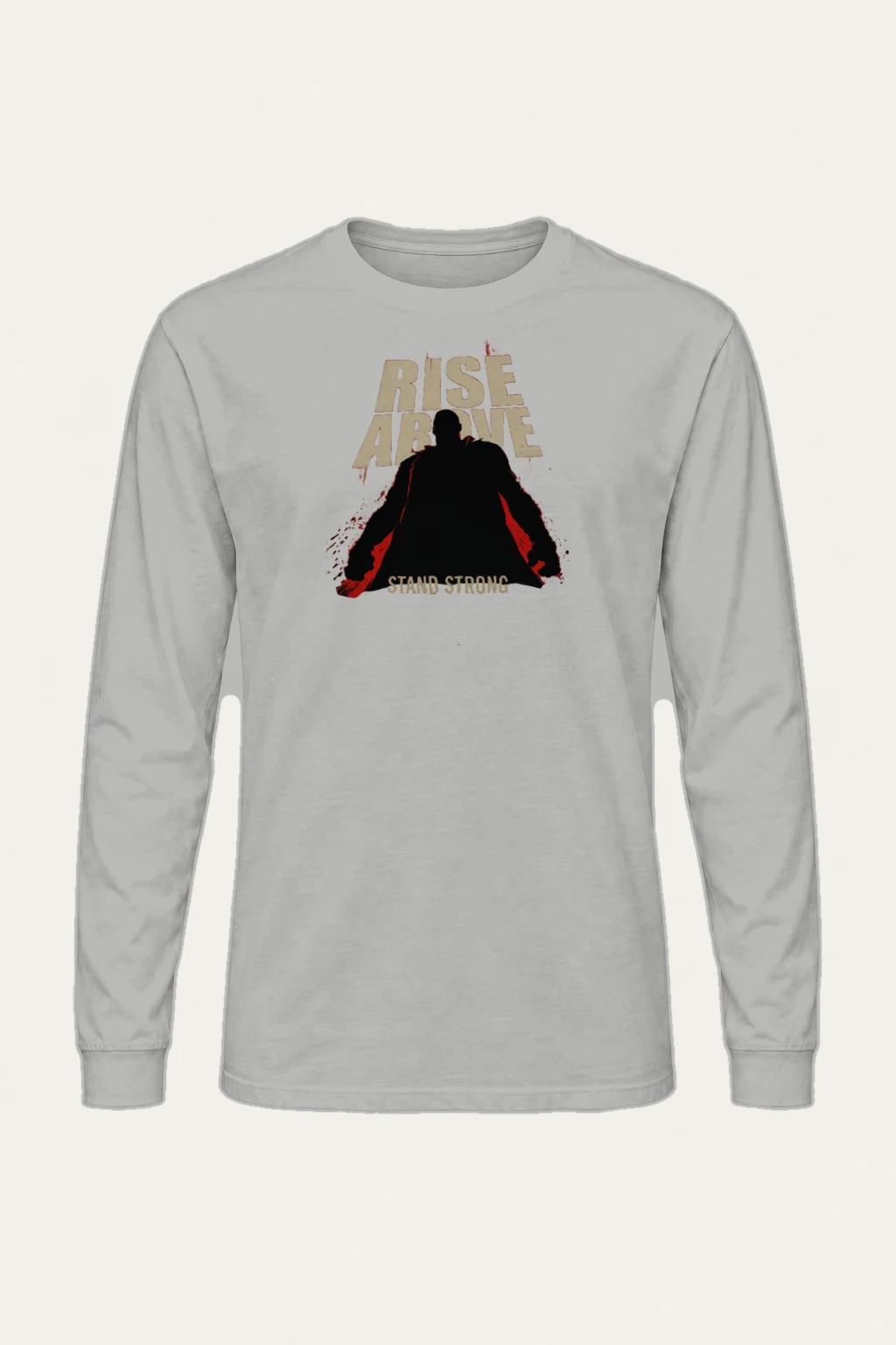 "Rise Above" Unisex Longsleeve T-shirt | Gildan 2400