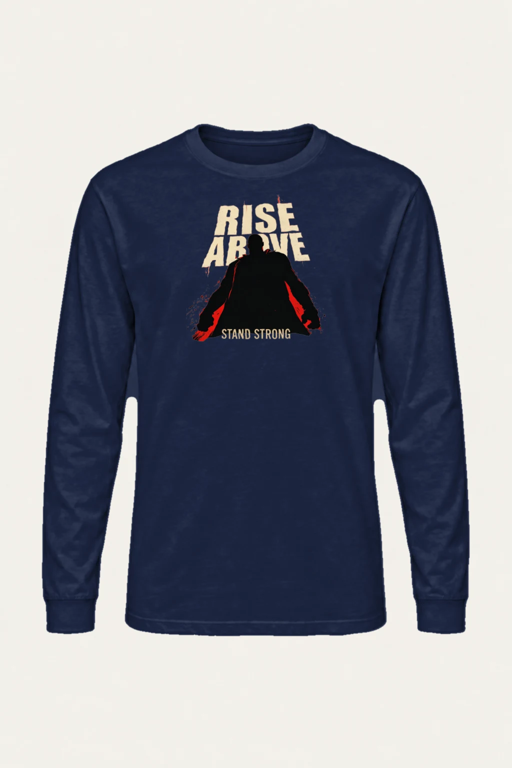 "Rise Above" Unisex Longsleeve T-shirt | Gildan 2400