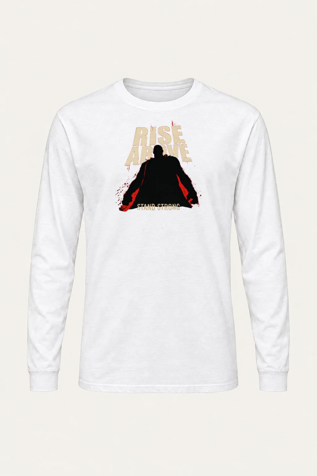 "Rise Above" Unisex Longsleeve T-shirt | Gildan 2400