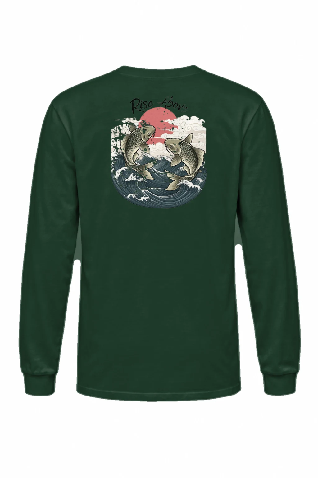 "Rise Above" Unisex Longsleeve T-shirt | Gildan 2400