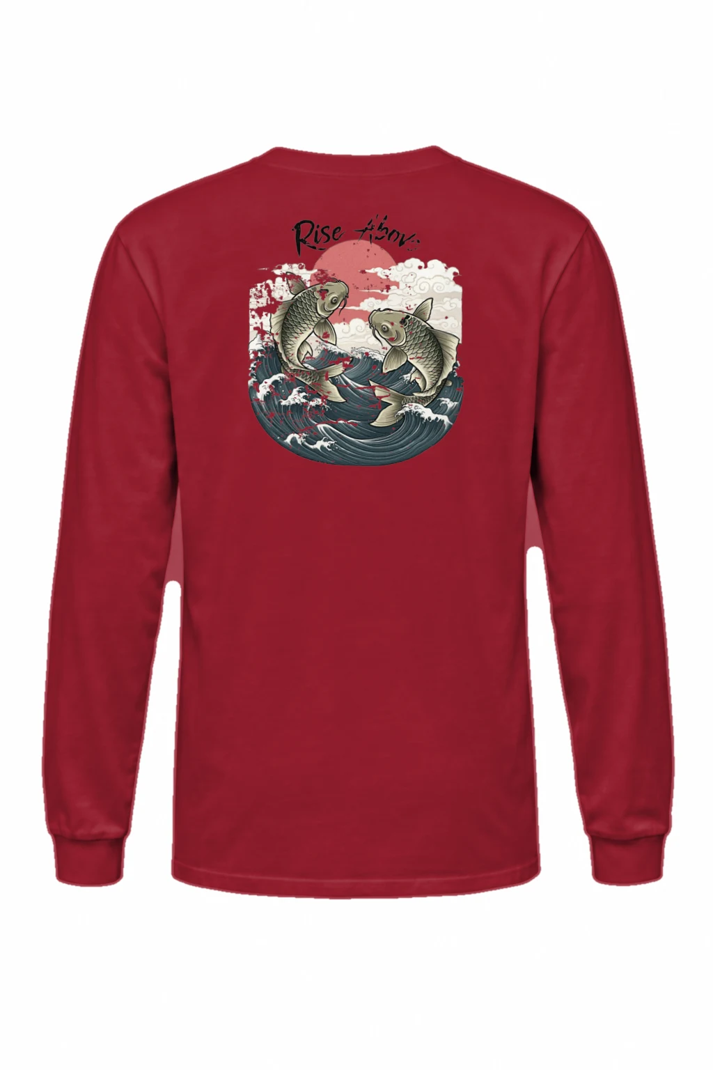 "Rise Above" Unisex Longsleeve T-shirt | Gildan 2400