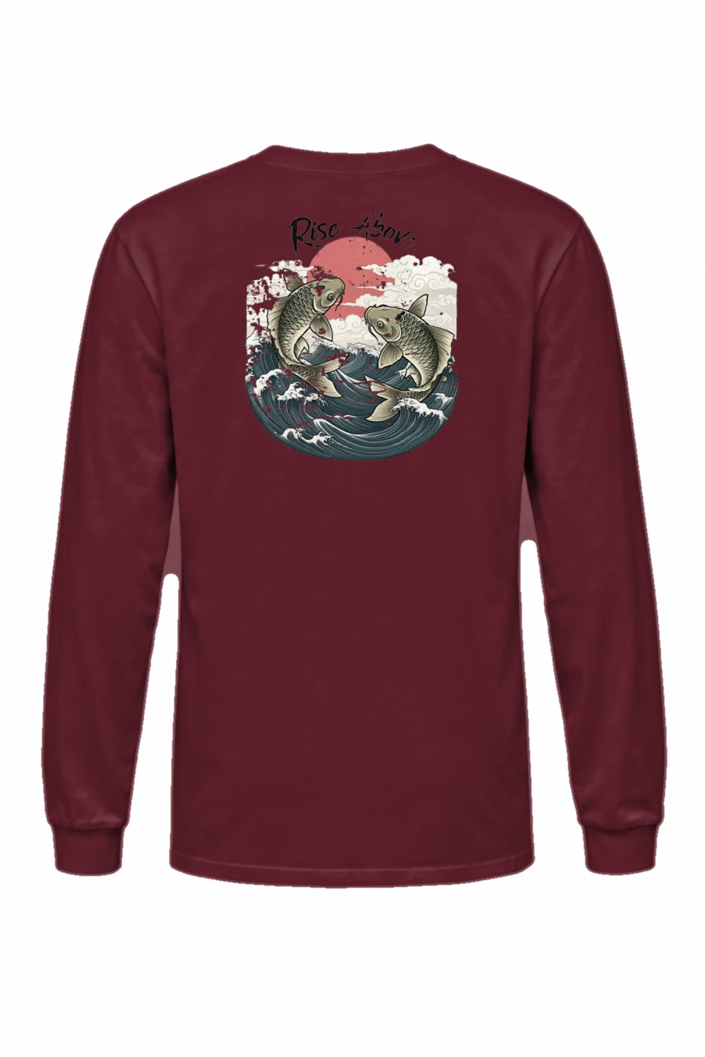 "Rise Above" Unisex Longsleeve T-shirt | Gildan 2400