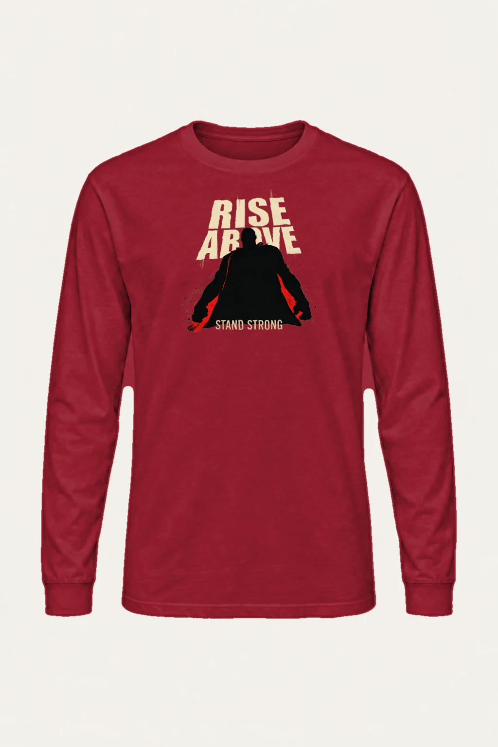 "Rise Above" Unisex Longsleeve T-shirt | Gildan 2400