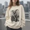 "Rise Above" Unisex Sponge Fleece Crewneck Sweatshirt | Bella + Canvas 3901