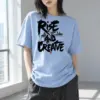 "Rise And Create" Heavyweight Unisex Crewneck T-shirt | Gildan 5000