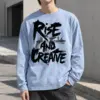 "Rise And Create" Unisex Longsleeve T-shirt | Gildan 2400
