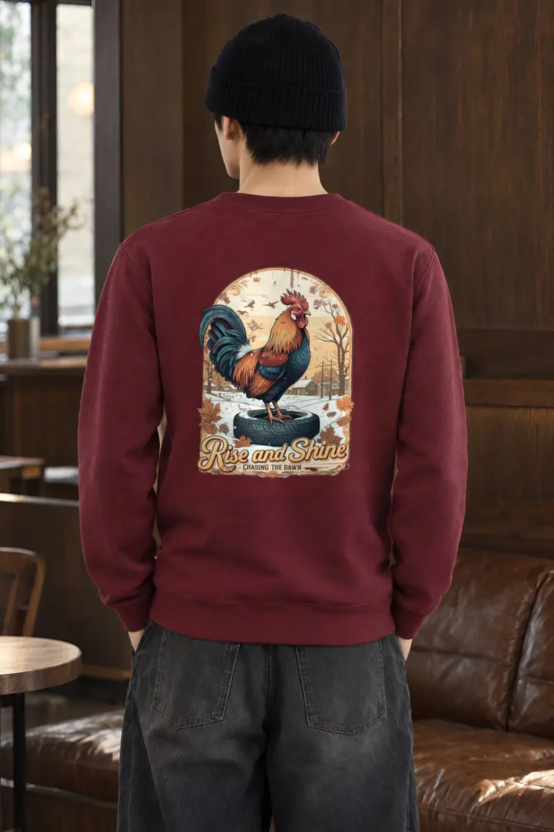 "Rise and Shine" Heavy Blend Unisex Crewneck Sweatshirt