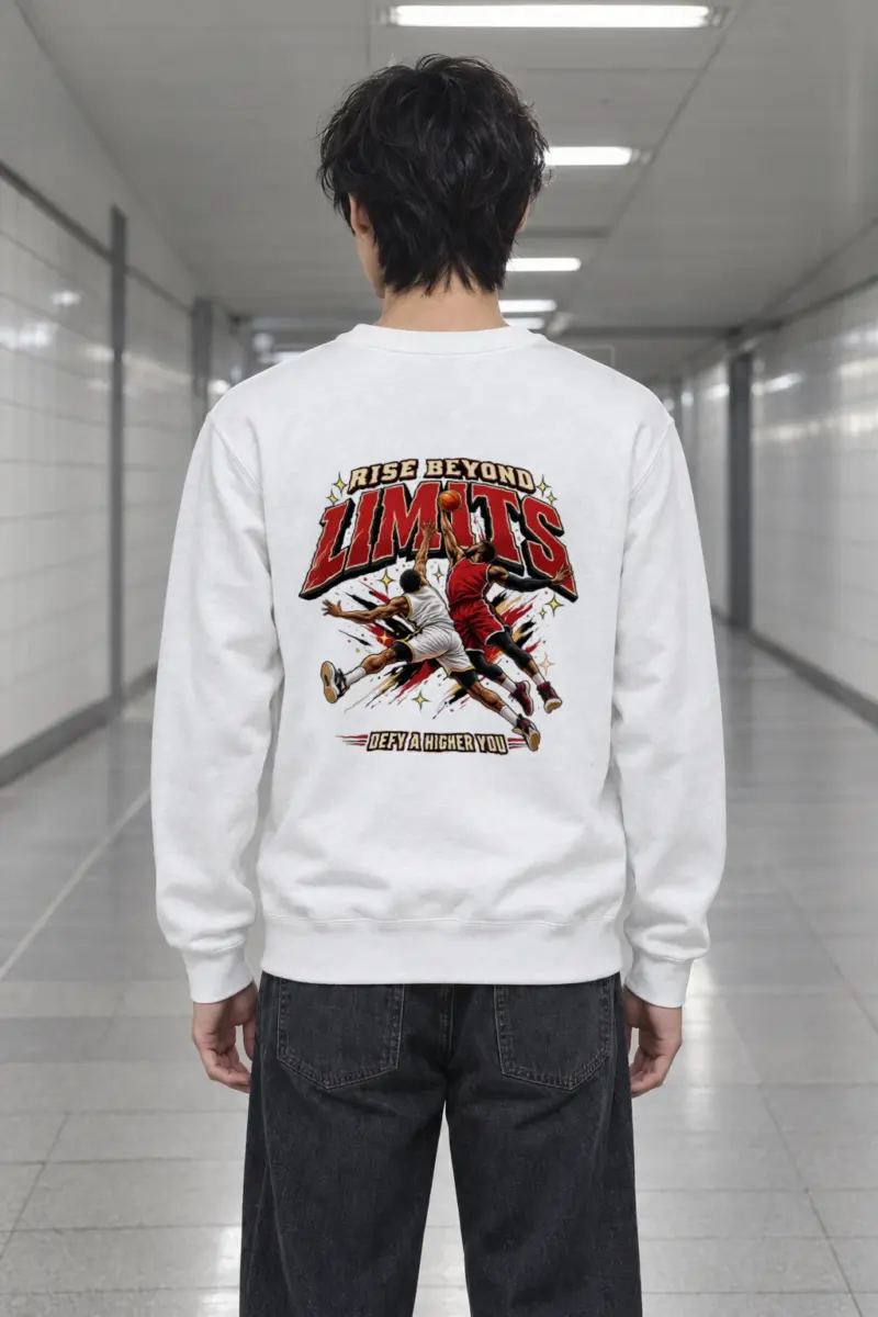"Rise Beyond Limits" Heavy Blend Unisex Crewneck Sweatshirt