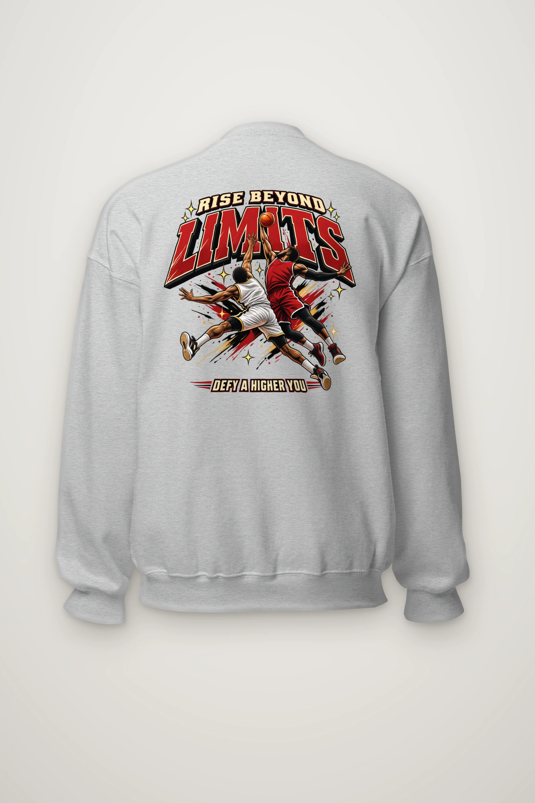 "Rise Beyond Limits" Heavy Blend Unisex Crewneck Sweatshirt