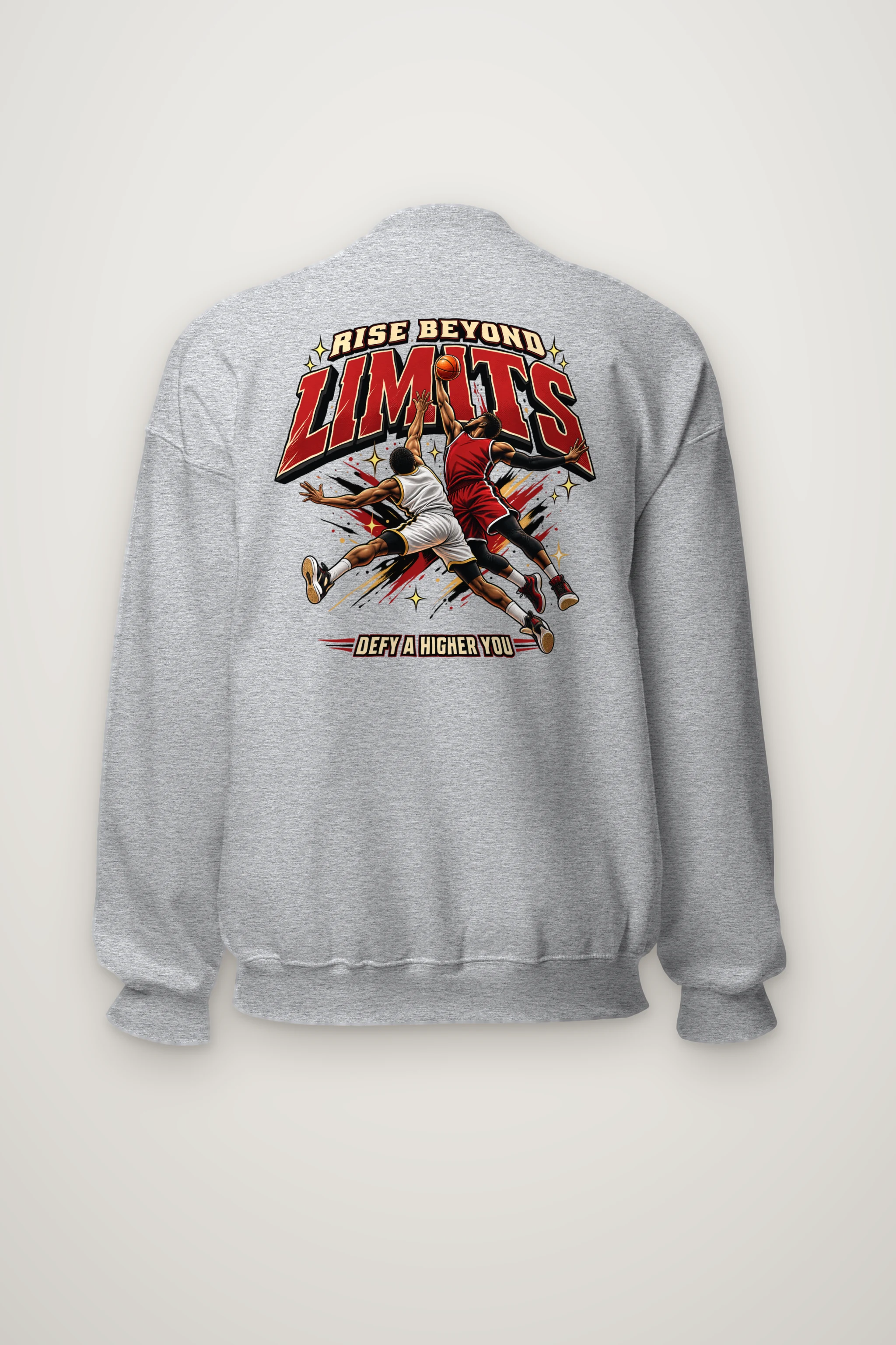 "Rise Beyond Limits" Heavy Blend Unisex Crewneck Sweatshirt