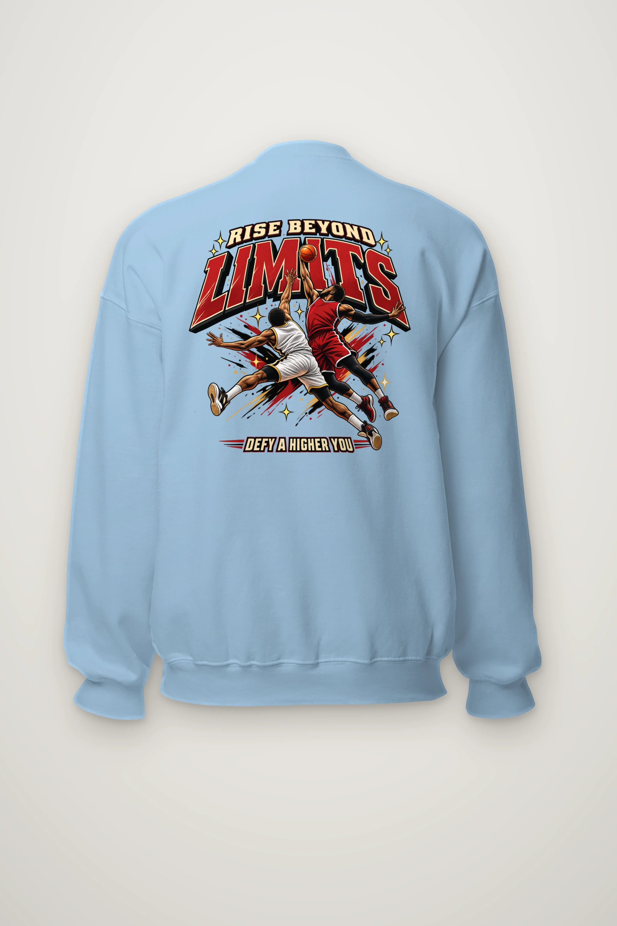 "Rise Beyond Limits" Heavy Blend Unisex Crewneck Sweatshirt