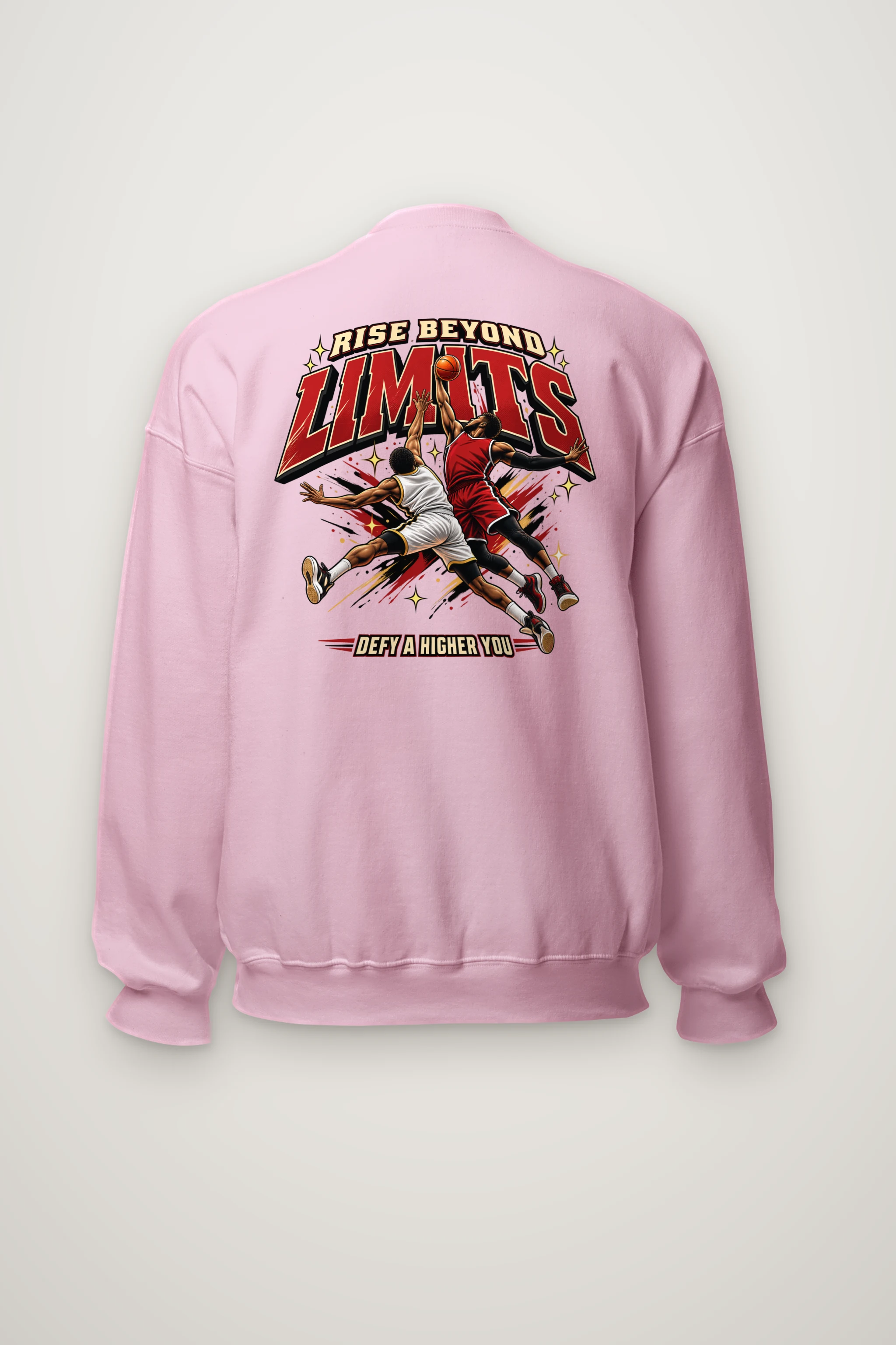 "Rise Beyond Limits" Heavy Blend Unisex Crewneck Sweatshirt