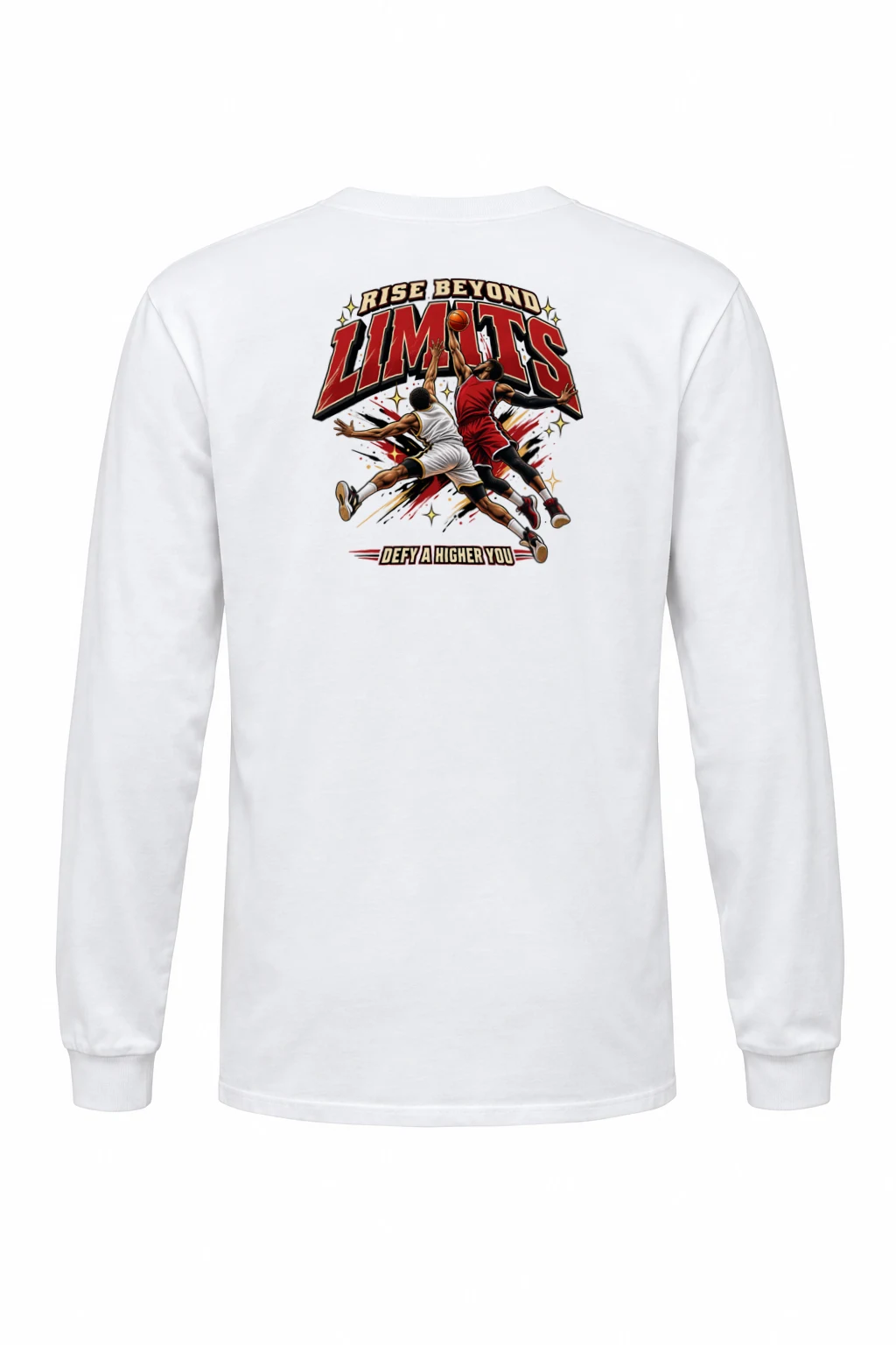"Rise Beyond Limits" Unisex Longsleeve T-shirt | Gildan 2400