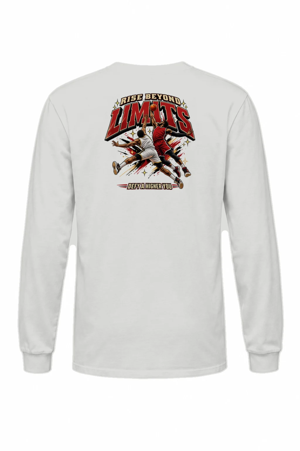 "Rise Beyond Limits" Unisex Longsleeve T-shirt | Gildan 2400