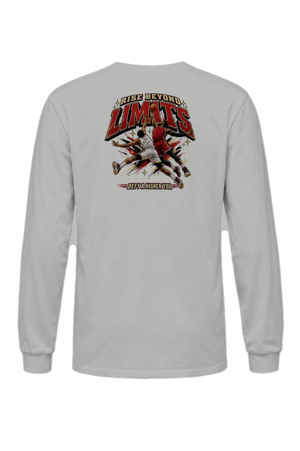 "Rise Beyond Limits" Unisex Longsleeve T-shirt | Gildan 2400