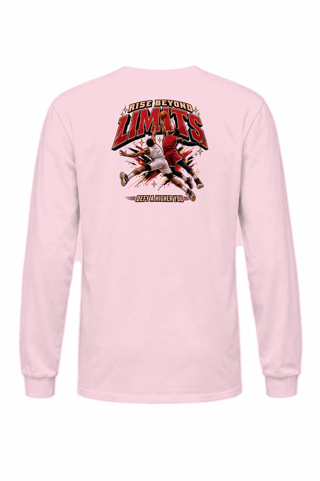 "Rise Beyond Limits" Unisex Longsleeve T-shirt | Gildan 2400
