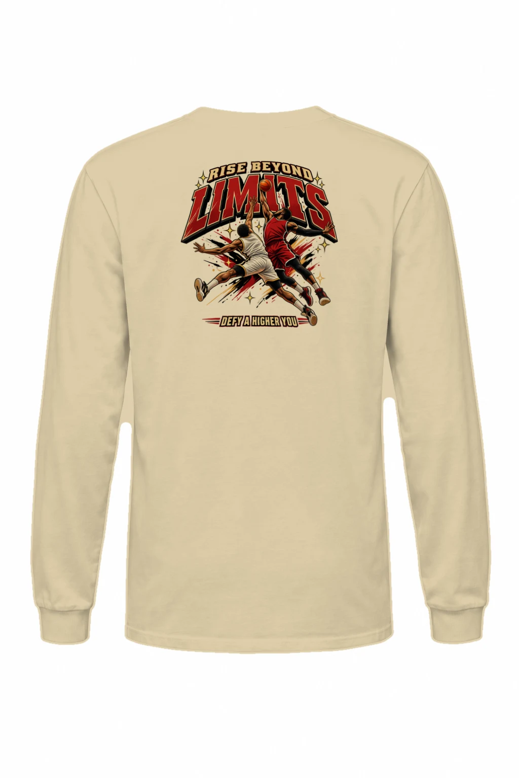 "Rise Beyond Limits" Unisex Longsleeve T-shirt | Gildan 2400